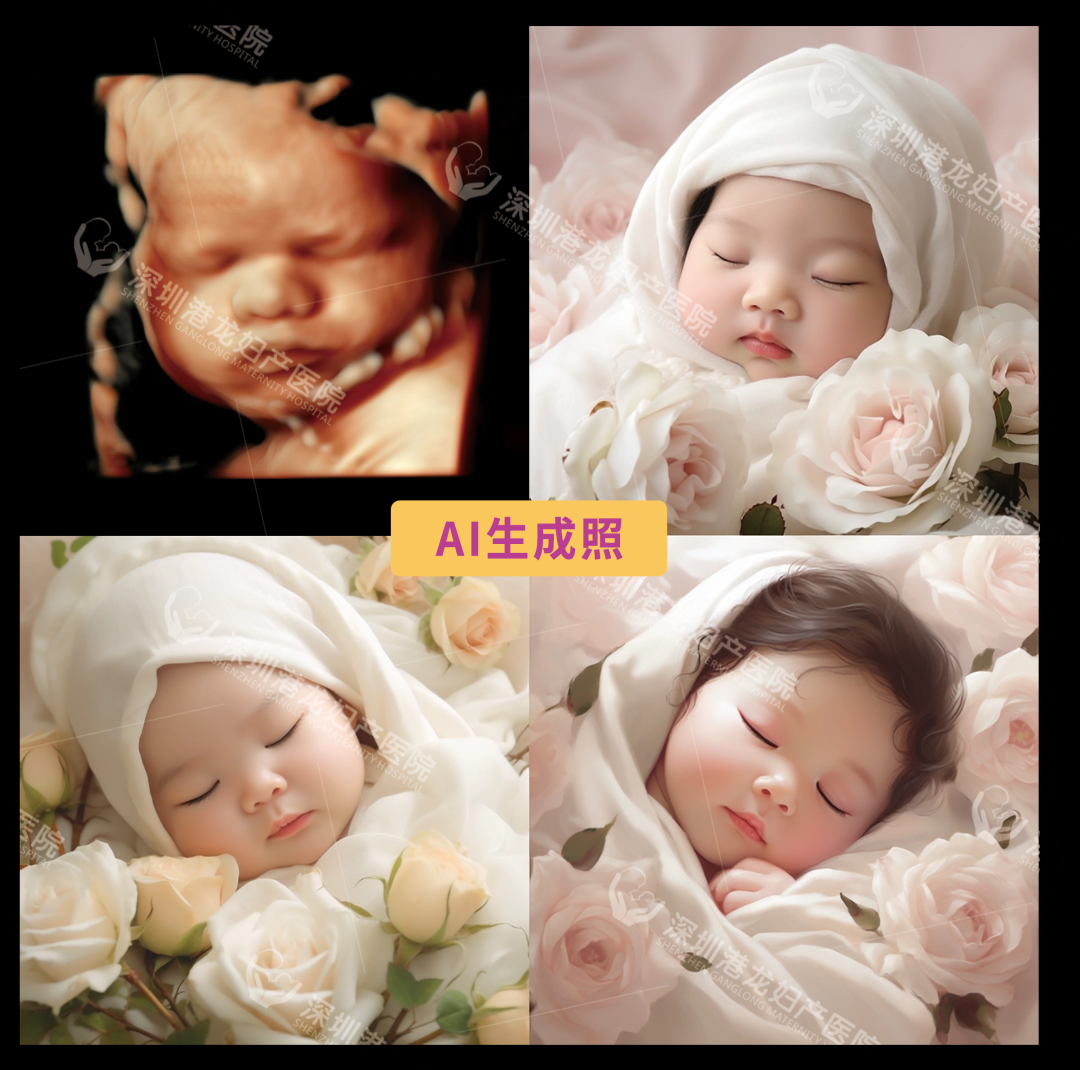 火遍孕妈圈的【四维彩超AI 照】被疯狂种草，你不好奇宝宝长啥样吗？